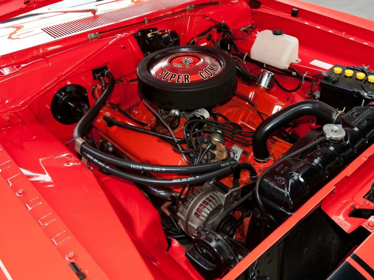 Plymouth Barracuda 1969 двигатель