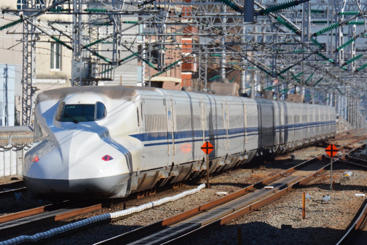 Синкансэн n700 кабина