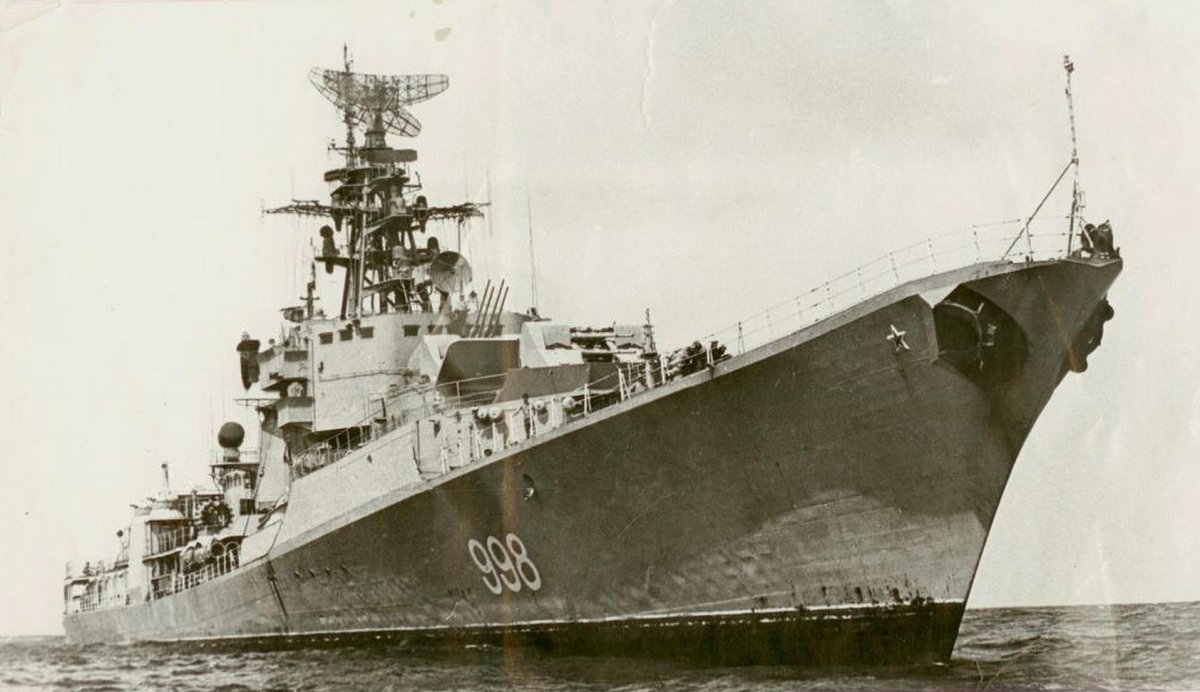 Гневный эсминец, 1958