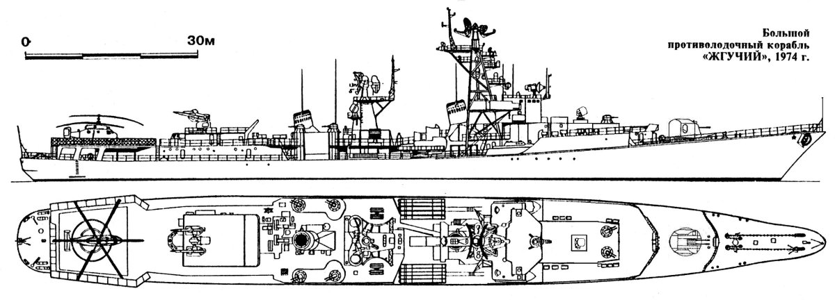Эсминцы проекта 56 чертежи