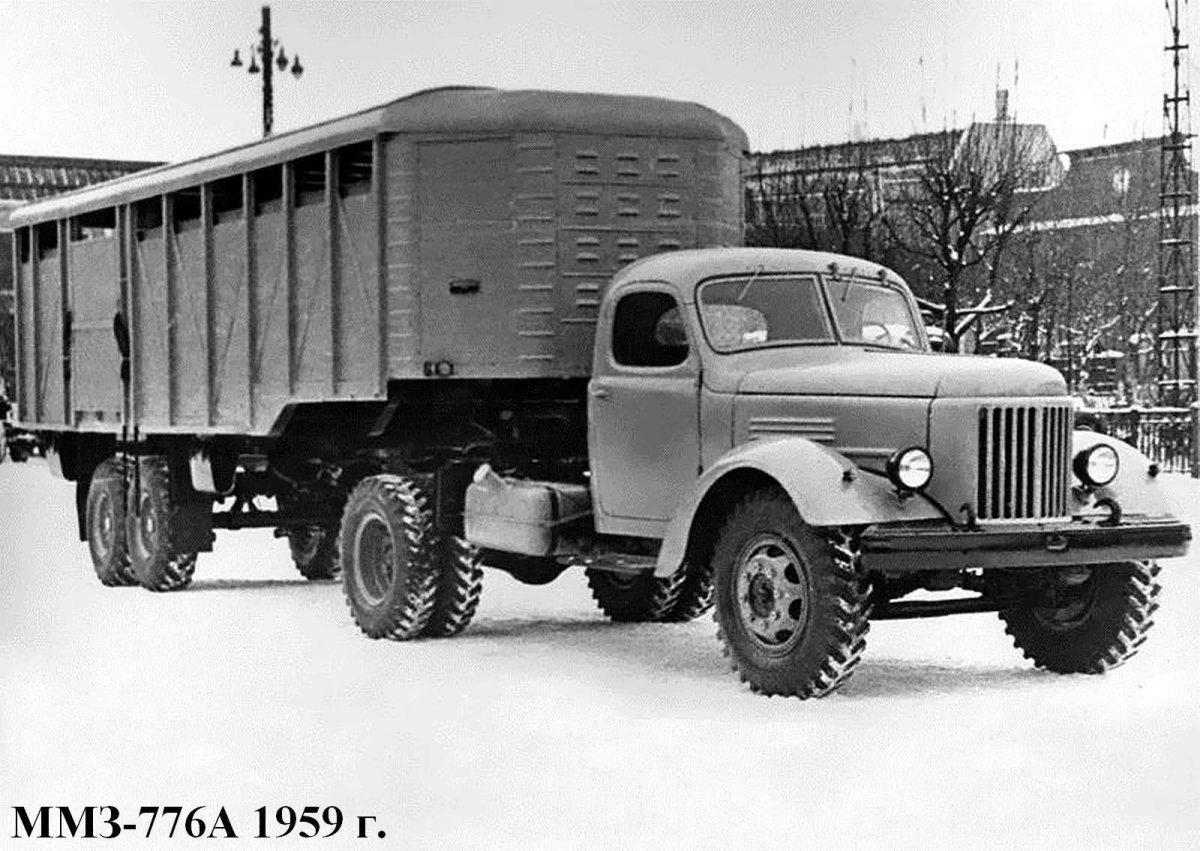 ЗИЛ-ММЗ-164ан седельный тягач