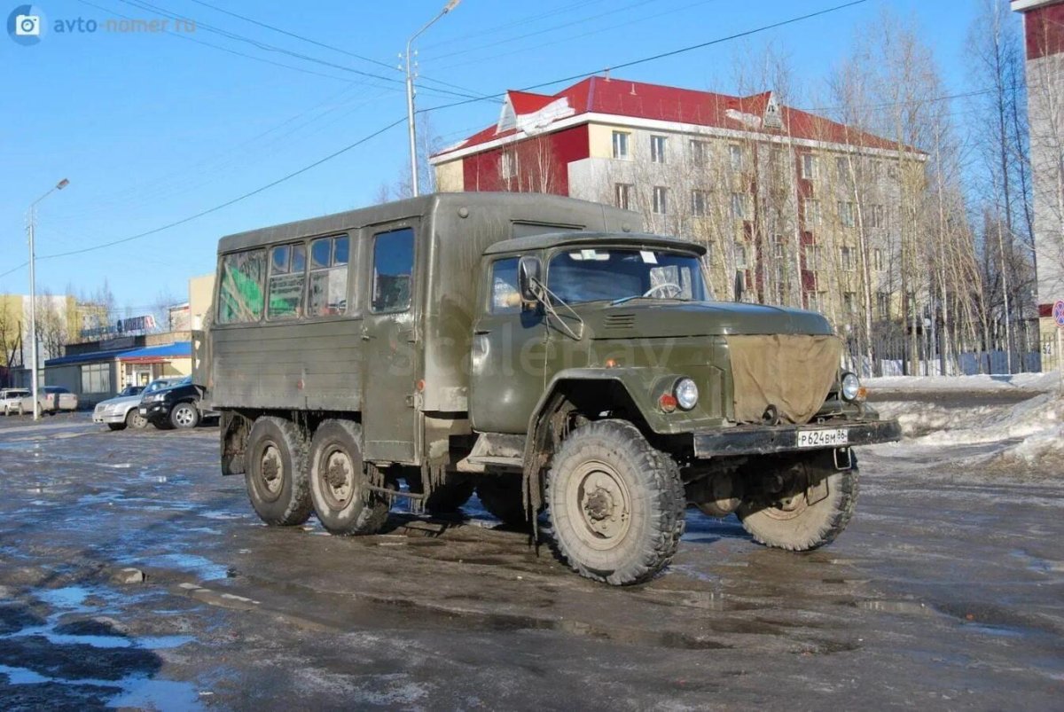 ЗИЛ 131 вахтовый автобус