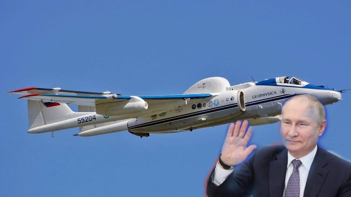 Самолёт геофизика м-55