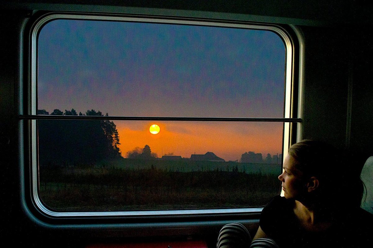 Окно вагона