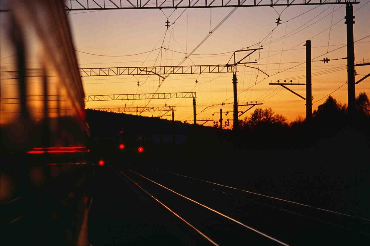 Вид из поезда