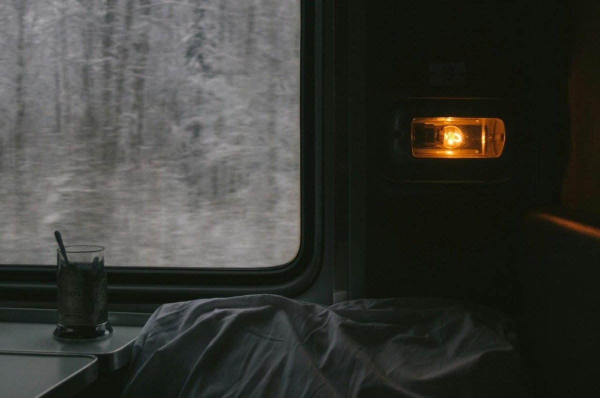 Окно вагона поезда