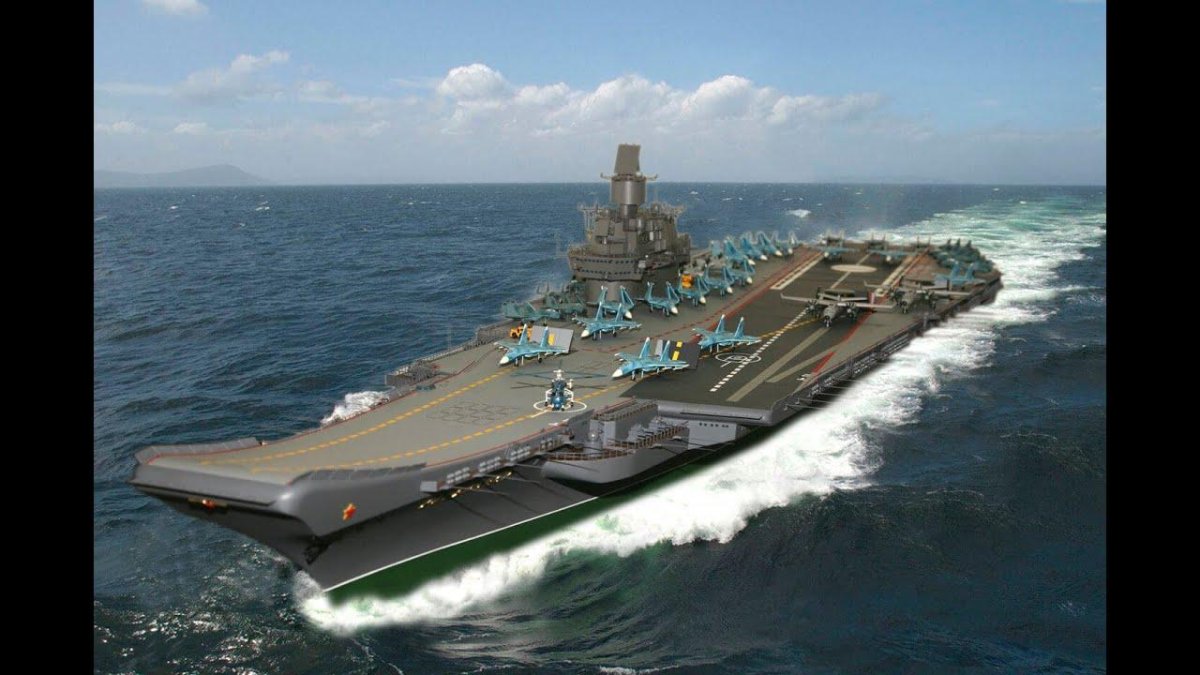 Ульяновск авианесущий крейсер