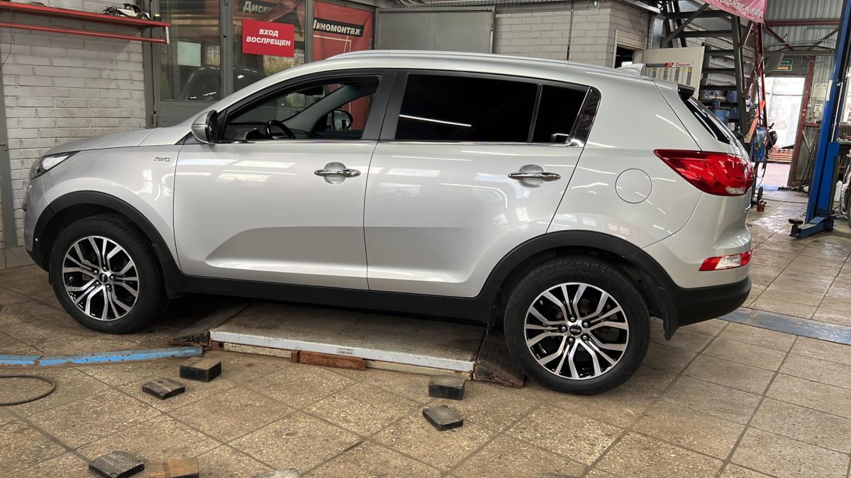 Киа Спортейдж разболтовка 17 радиуса