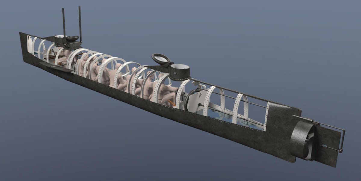 Подводная лодка h. l. Hunley