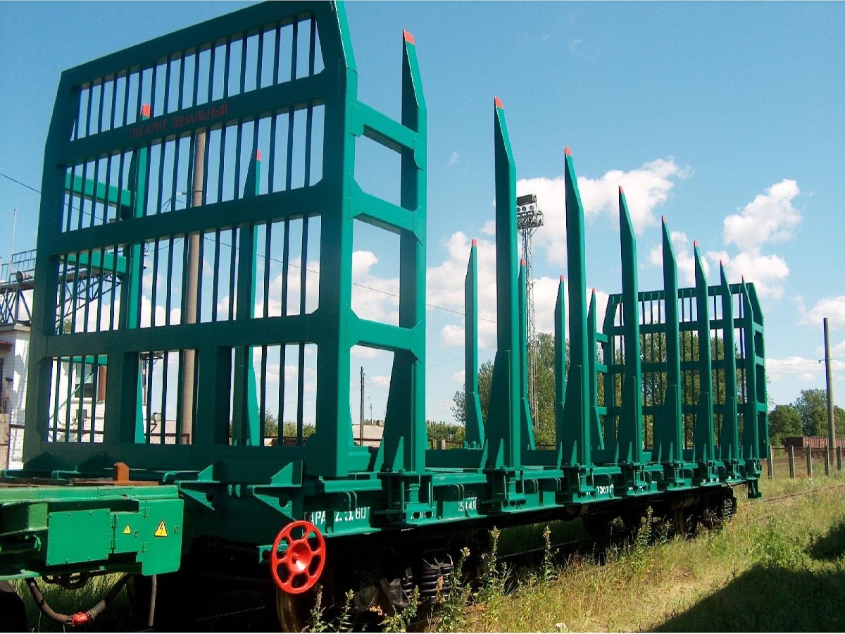 Платформа 13-401 лесовоз