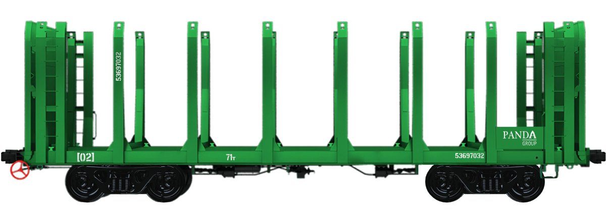 Вагон-платформа модели 13-198