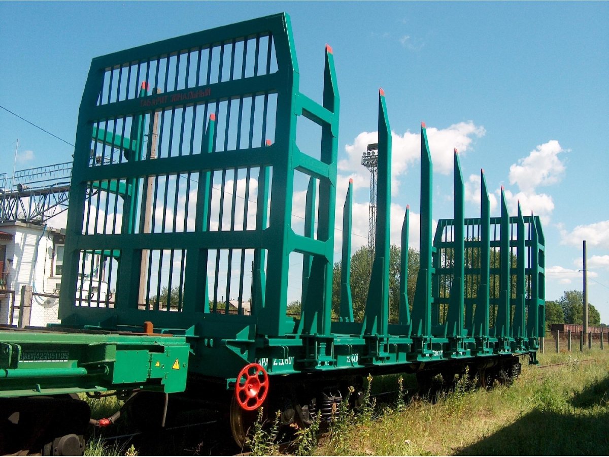 Платформа 13-401 лесовоз