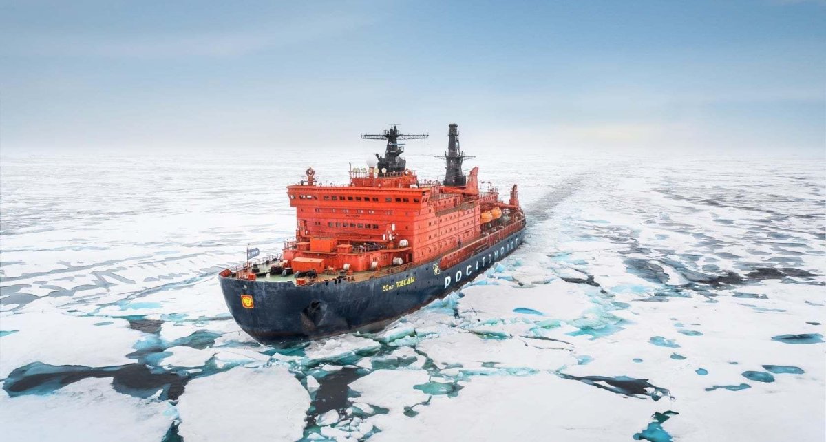 50 Лет Победы атомный ледокол