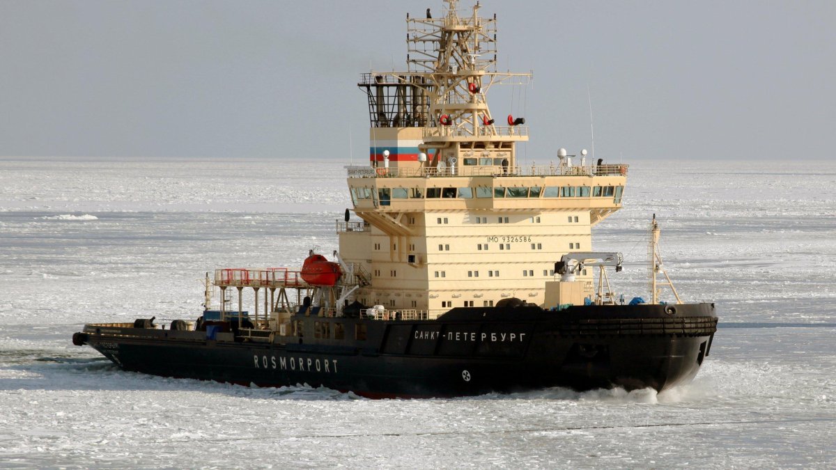 Ледокол Санкт-Петербург Росморпорт