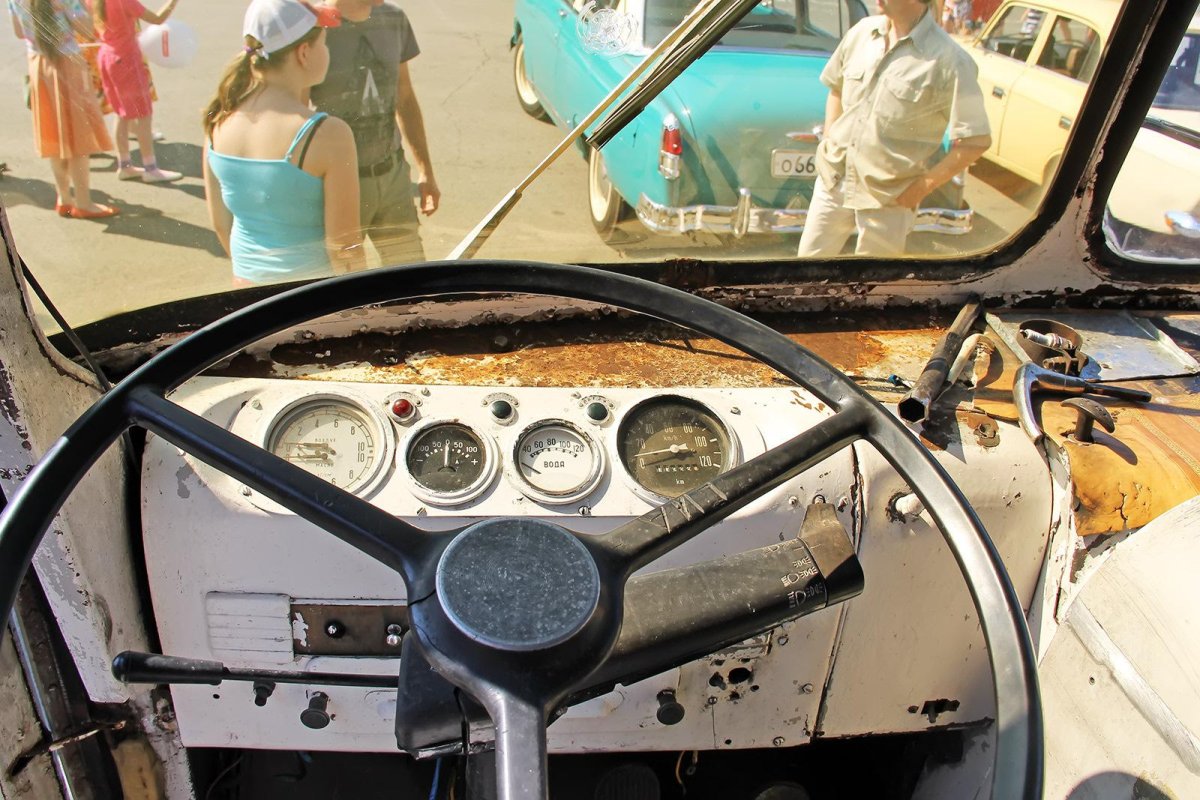 ЗИЛ 158 кабина