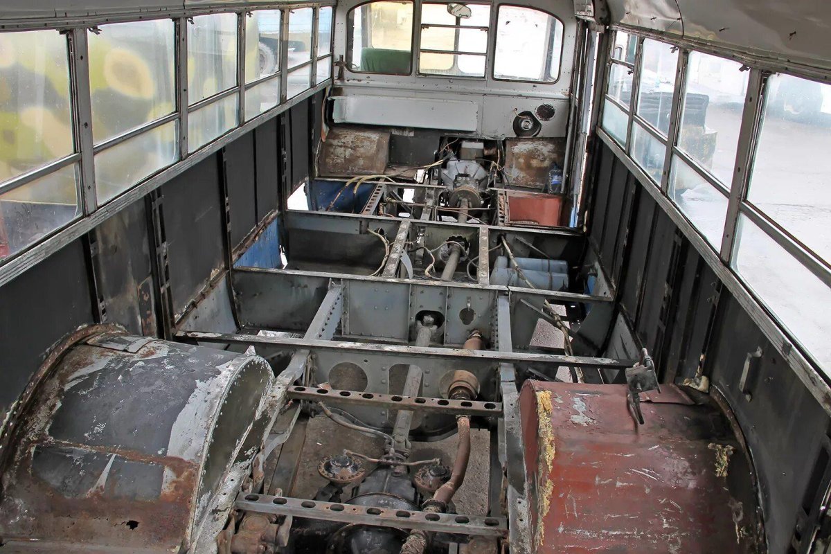 ЗИЛ 158 салон