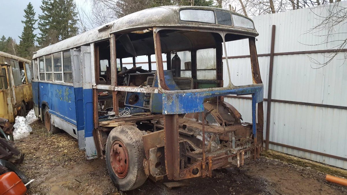 Автобус ЗИЛ 158 салон