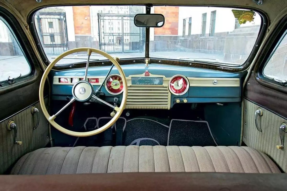 ГАЗ м20 победа салон