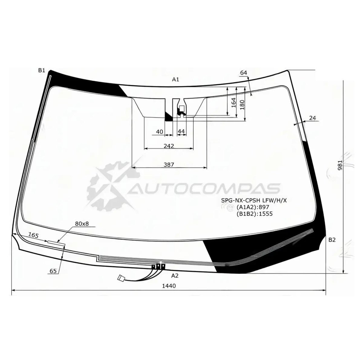 Лобовое стекло чери Тигго т11