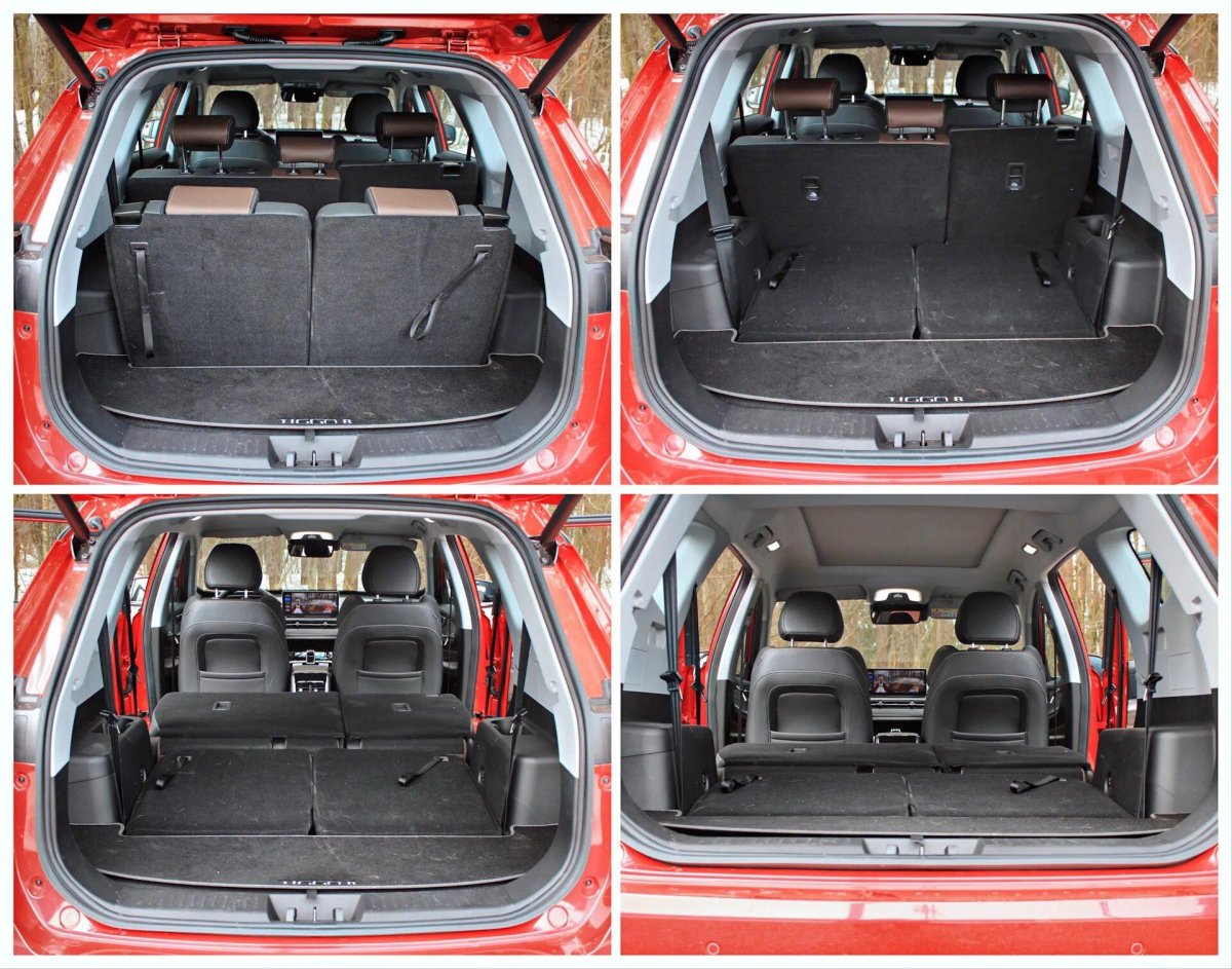 Tiggo 8 Pro Max багажник