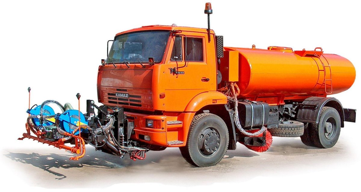 КАМАЗ 65115 поливомоечная
