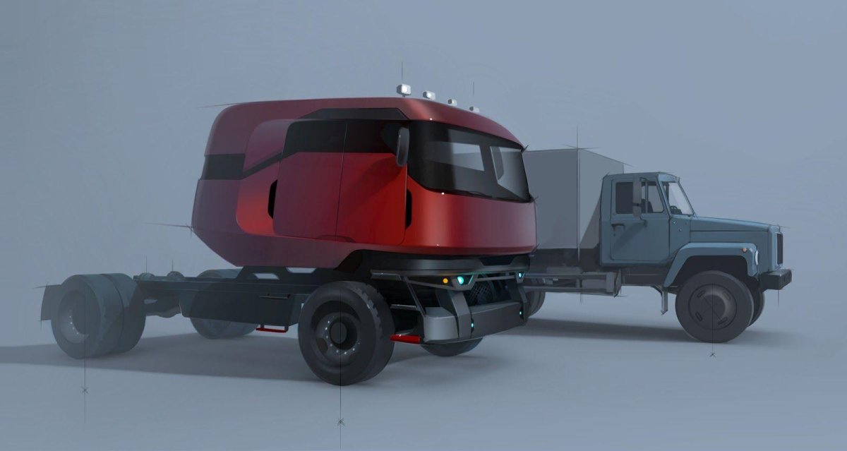 ЗИЛ 130 бескапотный