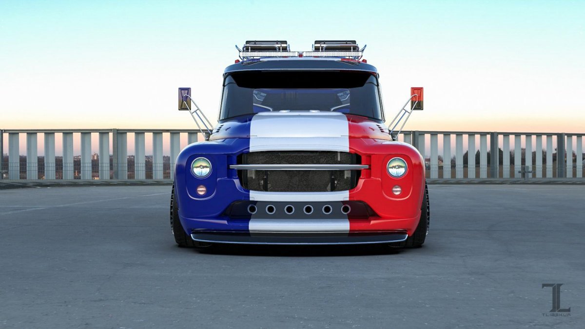 Кастомный ЗИЛ 130