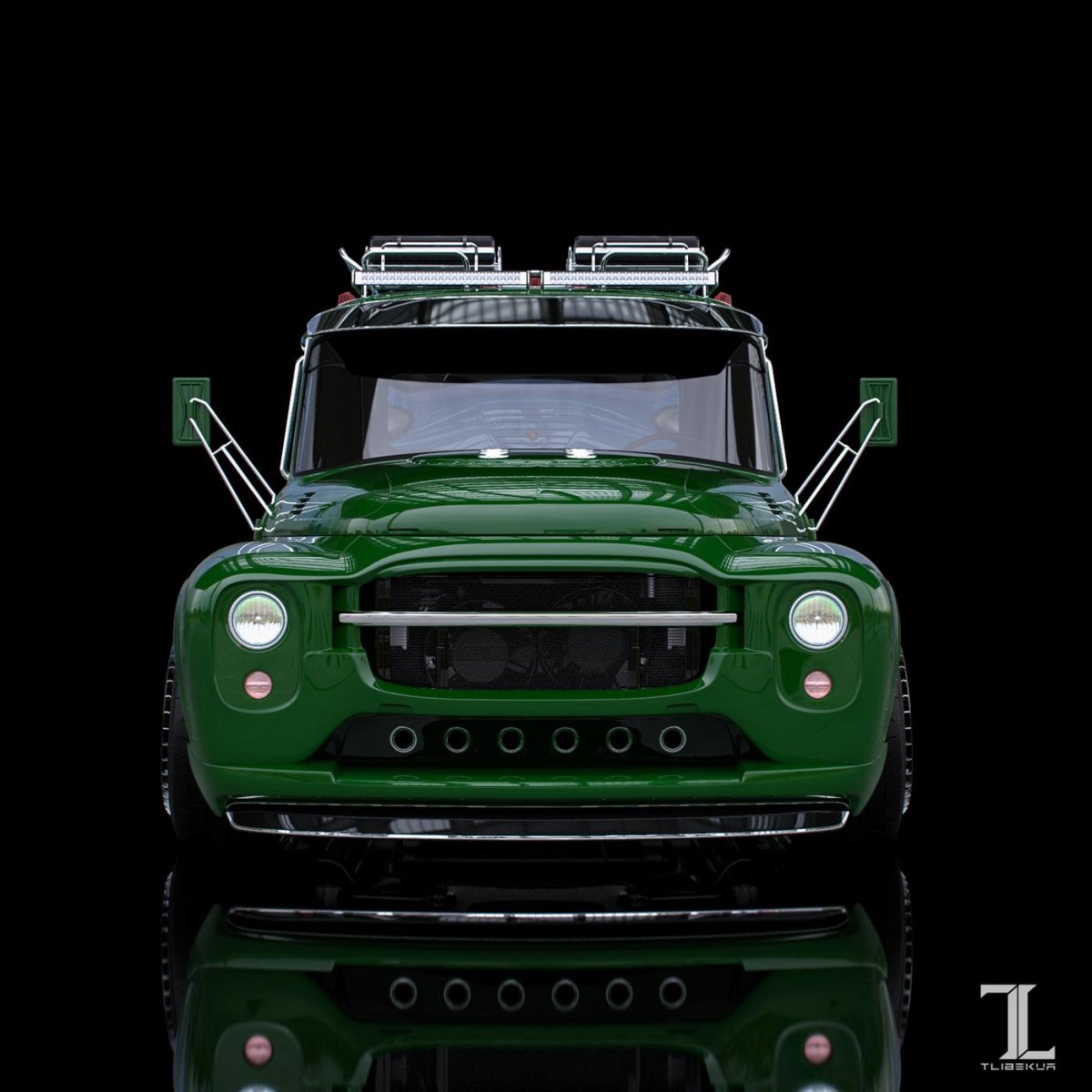 Тюнинговый ЗИЛ 130