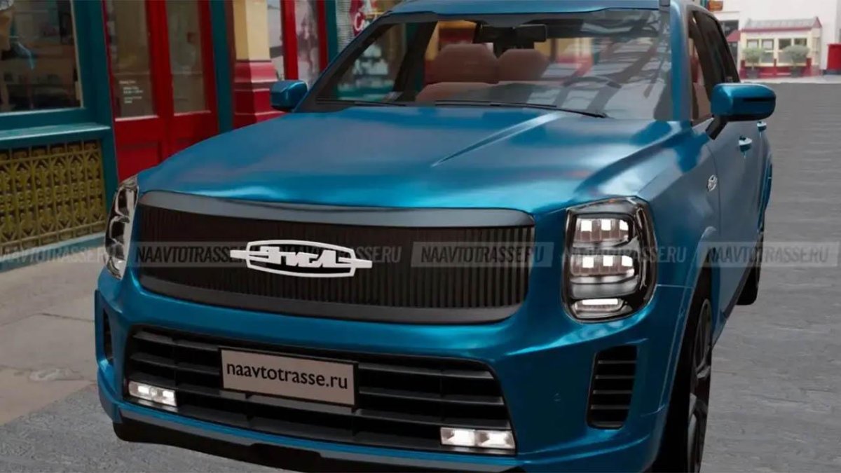 Новый внедорожник ЗИЛ-131 2022-2023