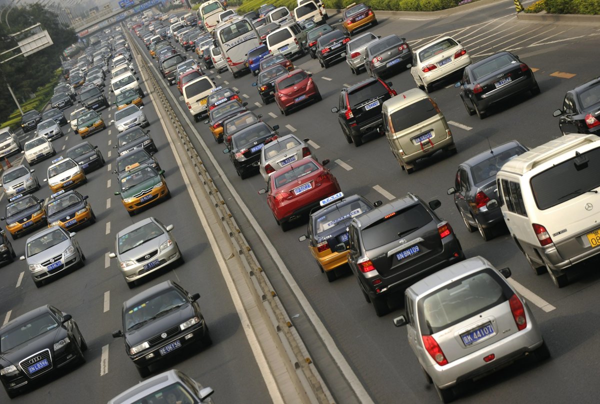 Пробка машин