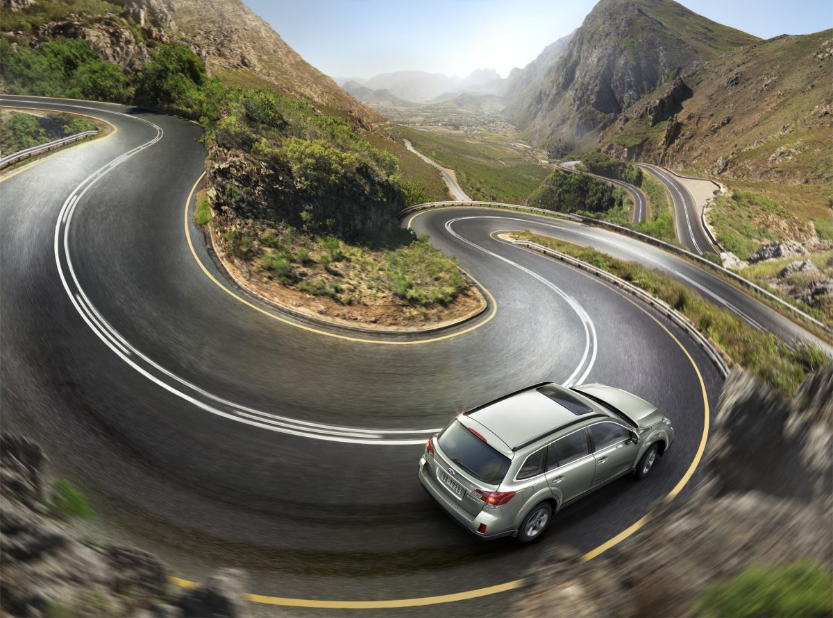 Поворот автомобиля