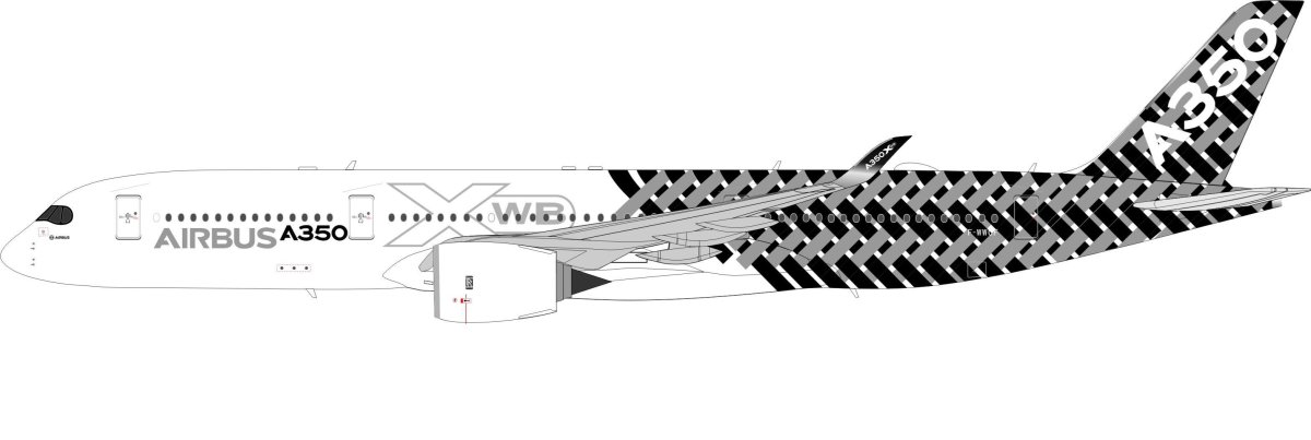 Airbus 350 900 вид с веоху