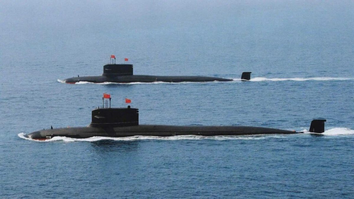 Китайская атомная подводная лодка
