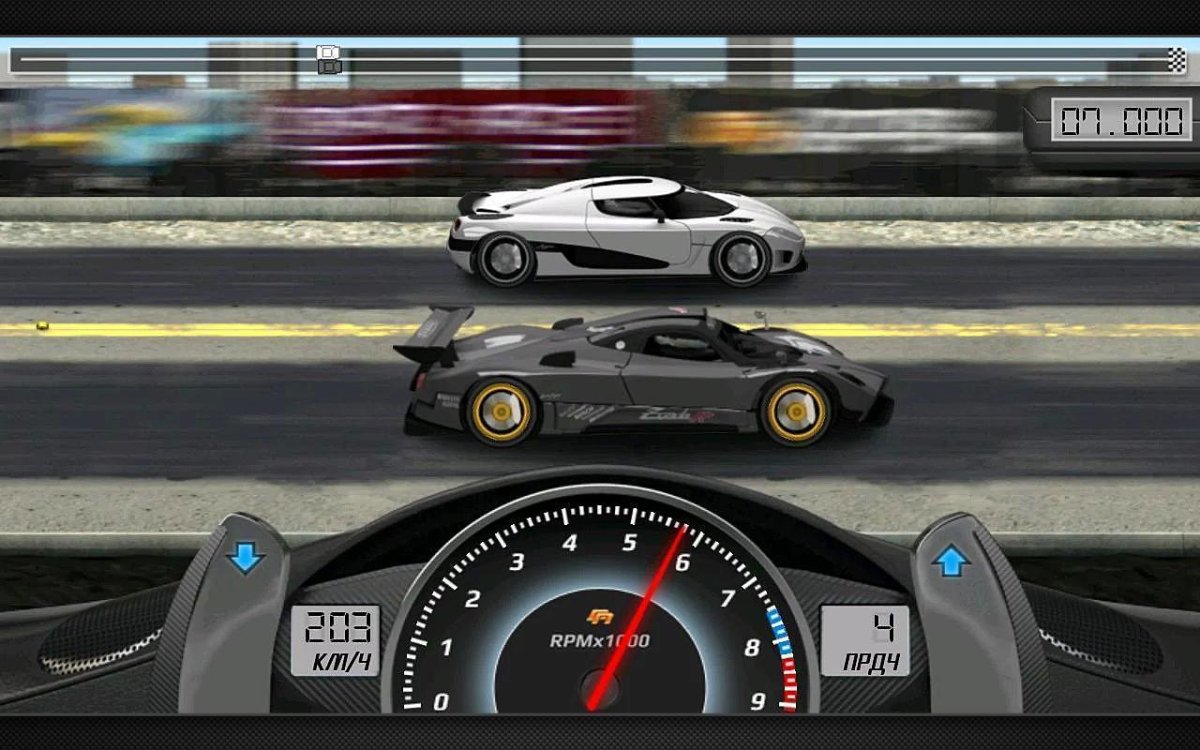 Drag Racing игра