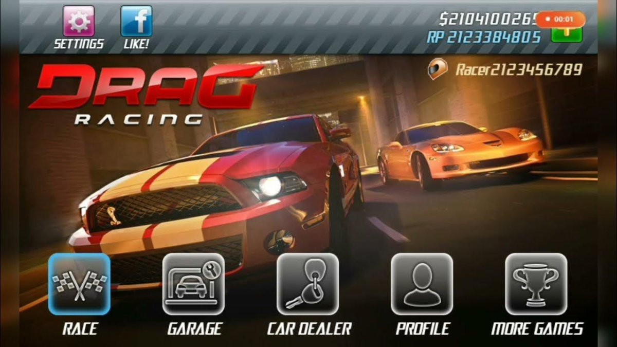 Drag Racing игра