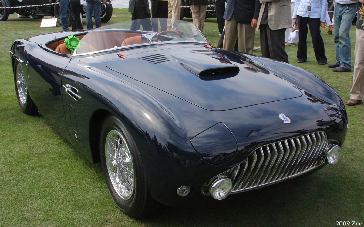 Siata 208 CS stabilimenti Farina Spyder 1953