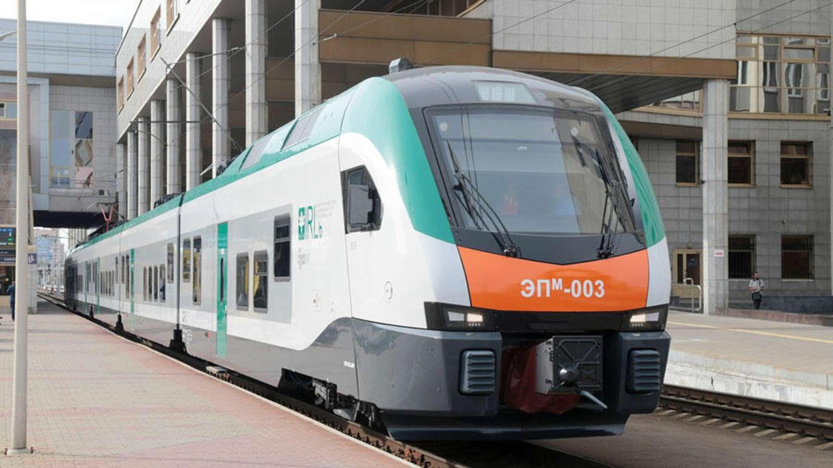 Электропоезд Штадлер Минск