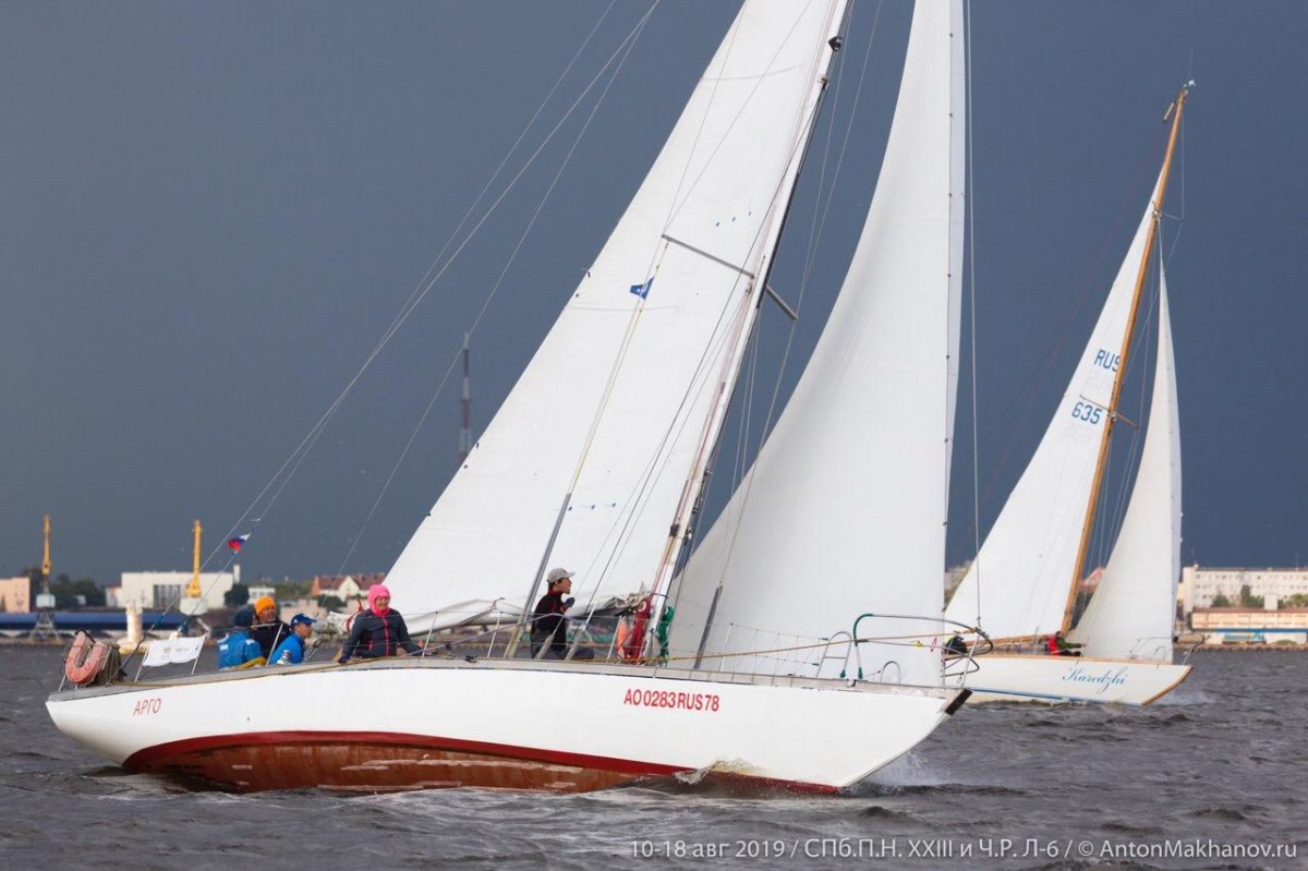 Яхта парусная Крейсерная л6