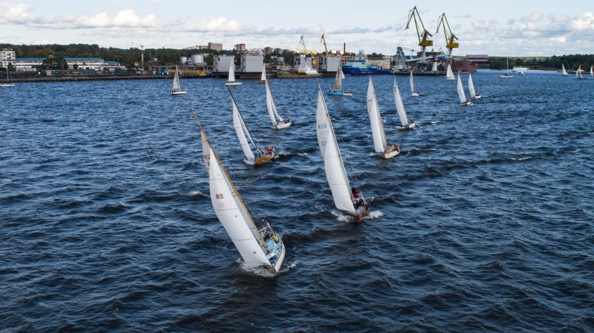 Парусная регата Выборг