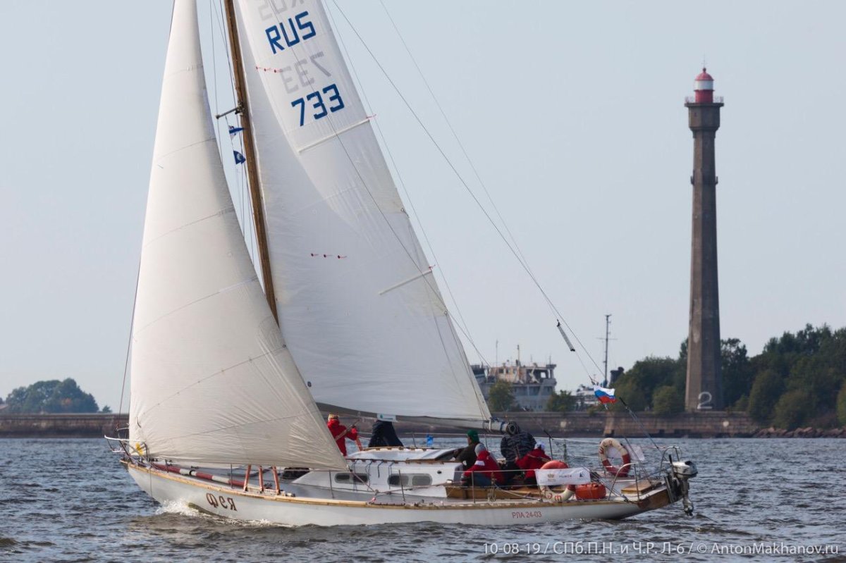 Яхта Енисей л-6