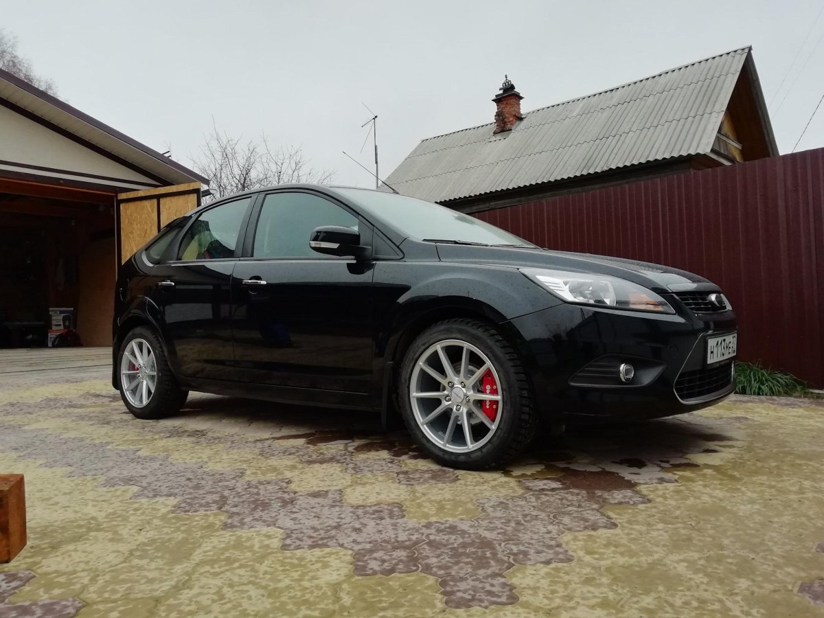 Форд фокус 2 на 17 колесах