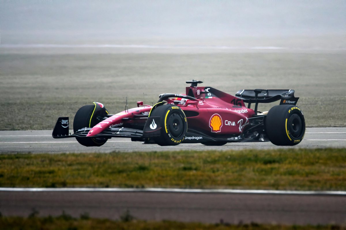 Болид ф1 Феррари 2022