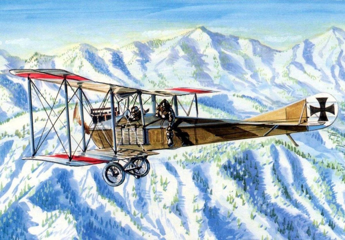 Самолёты Австро Венгрии