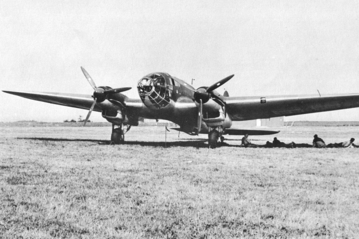 Хейнкель 111 бомбардировщик