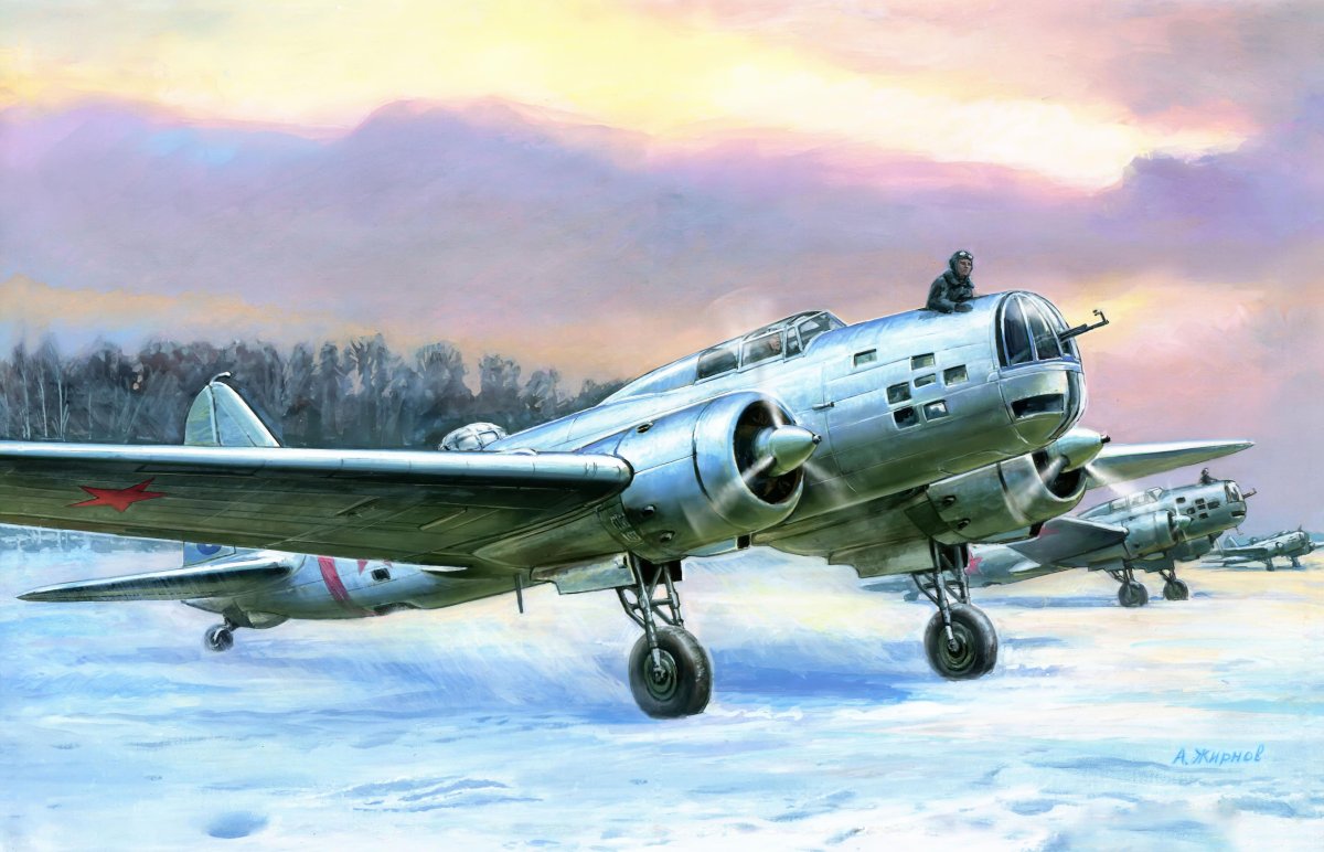 ДБ-3 бомбардировщик