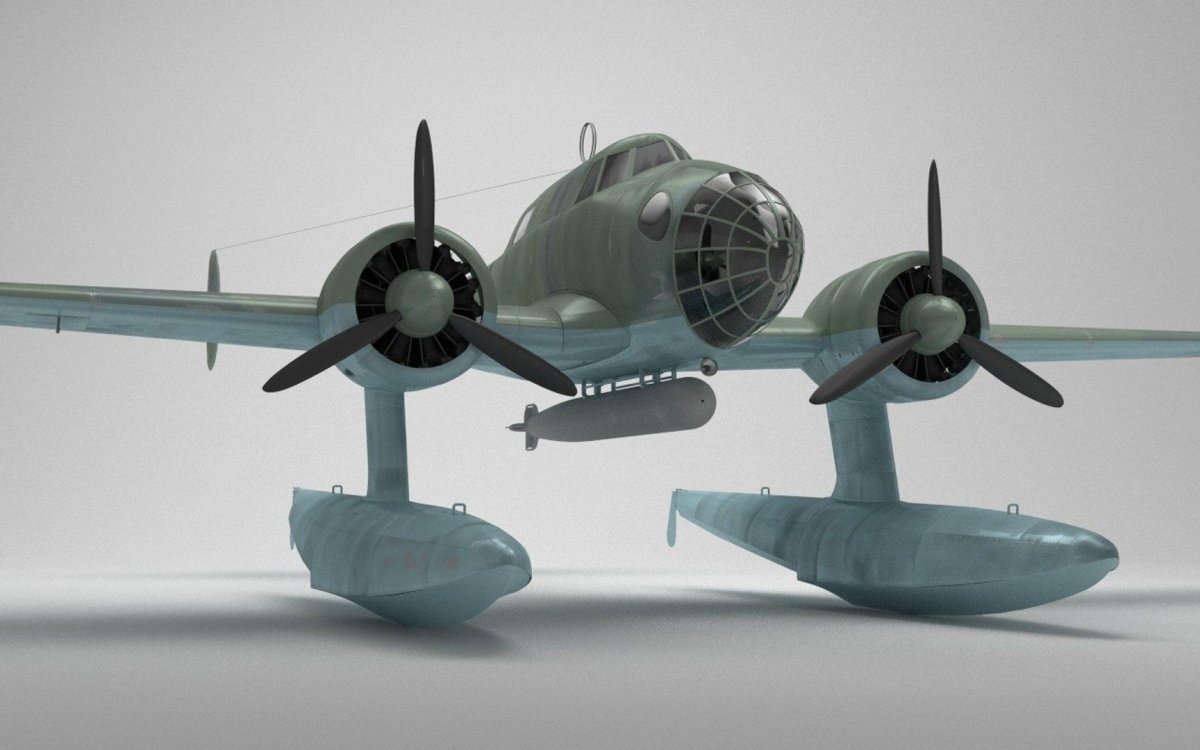 Bomber 3d model