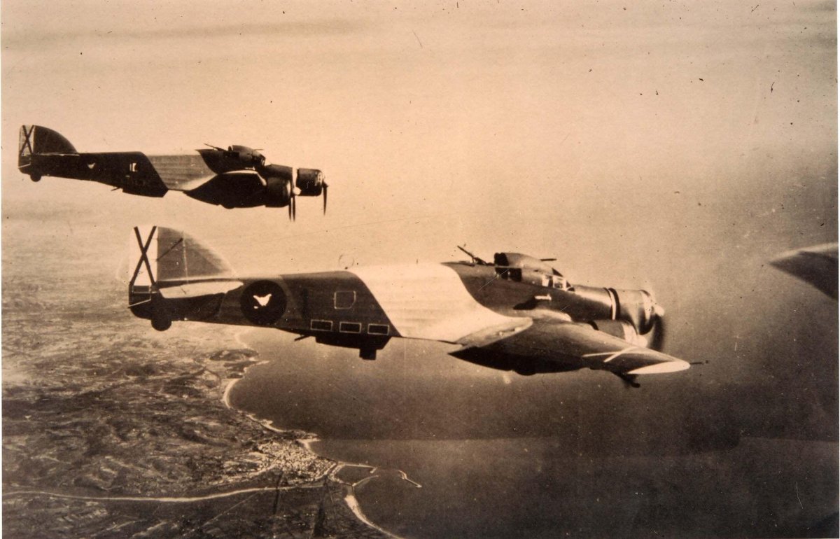 Итальянский бомбардировщик Савойя-Маркетти 79