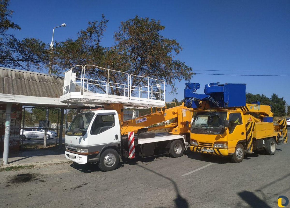 Автовышка 16м балкон