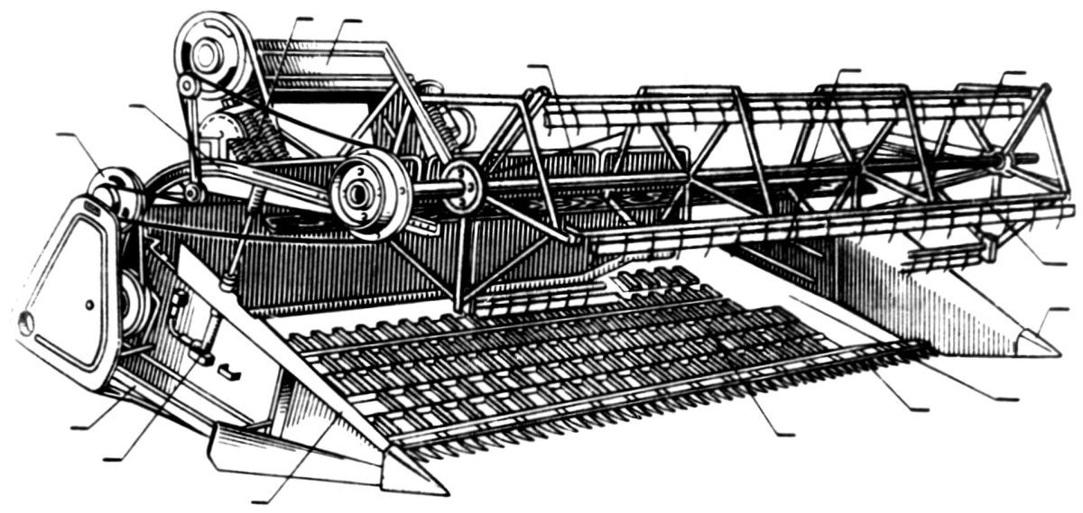 Валковая жатка ЖВН-6а
