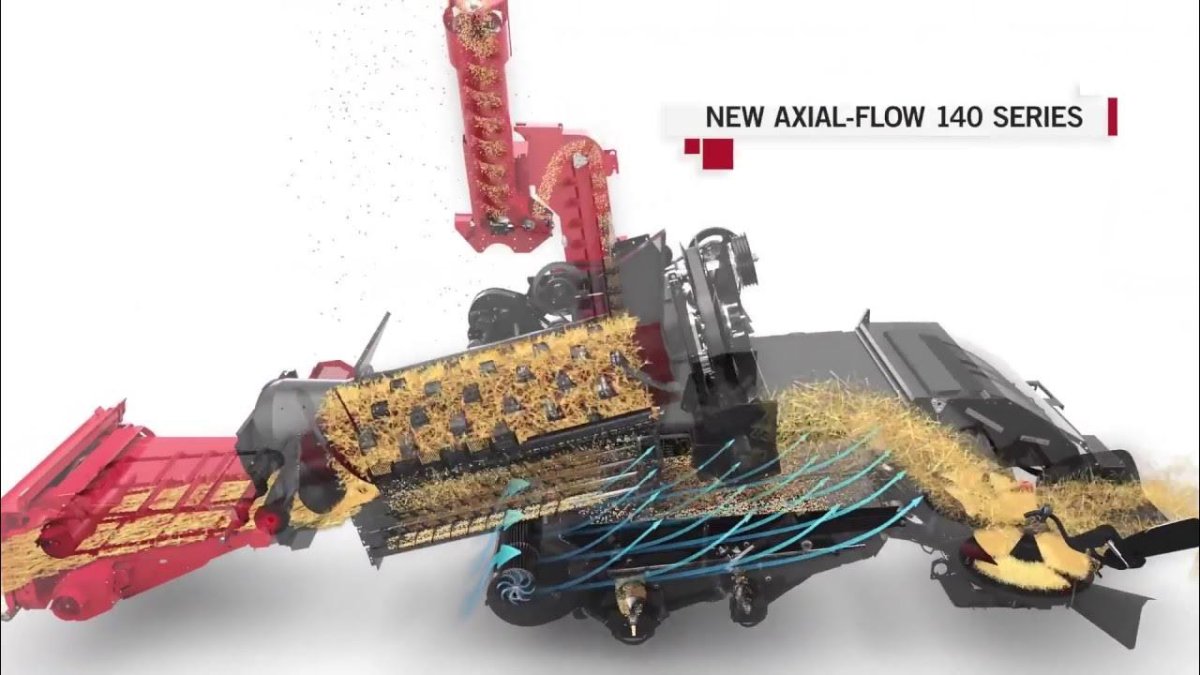 Роторный комбайн Акрос